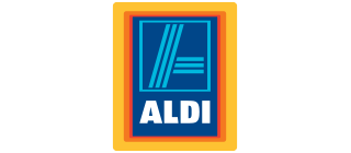 corporate signage for aldi